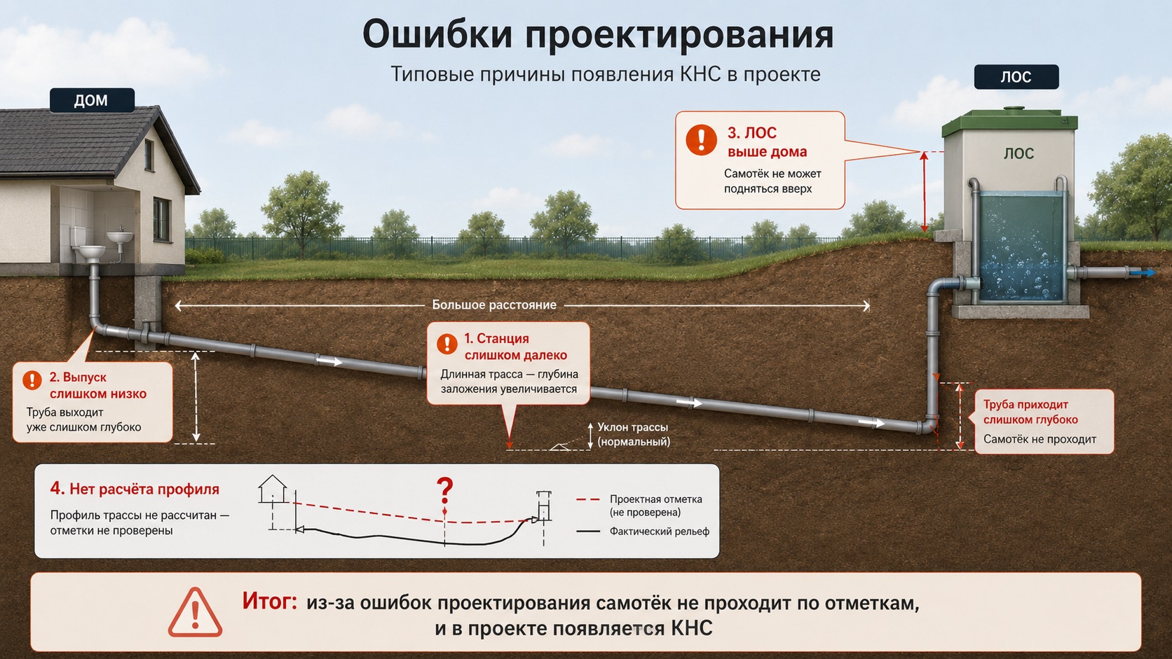 Ошибки проектирования