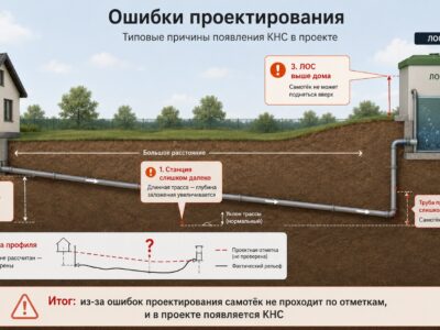 КНС для частного дома в Ленобласти: когда она действительно нужна