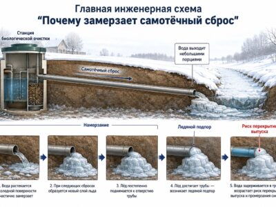 Сброс очищенной воды: варианты и риски в Ленинградской области